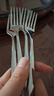 美厨（maxcook）304不锈钢叉子 餐叉水果叉餐具套装甜品汤勺搅拌勺 4件套MCGC4513 实拍图