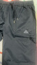 MMOPTOP美式工装裤子男士秋冬季透气机能风束脚运动休闲长裤灰色3XL 实拍图