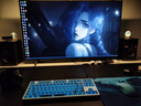 臻火鼠标垫 幽 fps电竞游戏专用大号桌垫 CSGO LOL PUBG APEX 无畏契约 乱纹控制粗面 360*300*4 实拍图