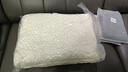 文雅丽（Viiyaly） 泰国天然乳胶枕双人枕头波浪形橡胶枕颈椎枕1.8床夫妻情侣加长枕 120*40*9/11配两个外套（ 单只 实拍图