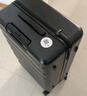 90分行李箱26英寸莱茵河经典款商务拉杆箱旅行大容量密码箱托运箱黑色 实拍图