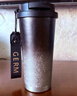 格米（germ）纯钛保温杯咖啡杯男女双饮吸管水杯教师节送礼礼物杯子500ML金 实拍图