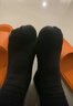 抱抱棉6双【100%纯棉】秋冬女士袜子女柔软防臭抑菌中筒袜百搭纯色 实拍图