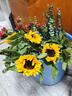 向日葵混搭鲜花家用水养插花云南基地直发简易混搭水养花束 向日葵5枝+红豆5枝十尤加利叶10枝 实拍图
