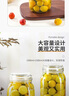 拜杰玻璃密封罐储物瓶泡酒容器玻璃瓶子蜂蜜瓶罐头瓶泡菜坛子1500ml*2 实拍图