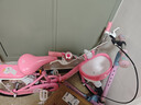 永久儿童自行车3-8岁小孩脚踏单车宝宝中大童女孩公主款童车 【黑胎-折叠】小猫粉+护具礼包 16寸 实拍图
