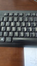 联想（Lenovo）KM210键盘鼠标套装 有线键鼠套装 全尺寸商务办公  笔记本电脑键盘台式机一体机 黑色 实拍图