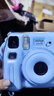 INSTAX富士instax立拍立得 一次成像相机 miniSE（mini7+升级款）蓝色 实拍图
