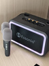 ESSONIO意大利品牌便携式蓝牙音响音箱麦克风家用户外K歌套装全景立体发声持久续航超清音质功能全覆盖 黑色【大音量+持久续航】 实拍图