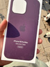 Apple/苹果 iPhone 16 Pro Max 硅胶手机壳-梅子色 磁吸手机壳苹果16promax手机壳苹果手机壳全包 实拍图