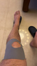 李宁（LI-NING）护膝半月板运动关节髌骨固定带男女跑步登山羽毛球膝盖护具支撑薄 实拍图
