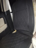 随途汽车加热坐垫石墨烯座椅垫电加热腰靠一体车载车用秋冬季毛绒保暖 【经典黑】双座 12V智能恒温加热 实拍图