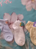 雅鹿儿童袜子春秋夏季薄款婴儿袜子男女童宝宝袜子中大童小孩子棉袜 立体卡丝童袜-随机 5双 L 码 6-9岁建议脚长17-18厘米 实拍图