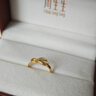 周生生永系列黄金戒指 无尽的爱 足金丝带开口戒女款 27924R计价 2.61克(含工费100元) 实拍图
