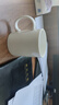布丁瓷艺 简约陶瓷水杯马克杯大容量杯子创意咖啡杯牛奶麦片杯可定制 牛奶杯 实拍图