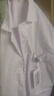 乐优佰易 短袖白大褂 标准款L码 男女学生化学实验工作服 实拍图