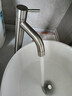 名爵（MEJUE）加高面盆水龙头卫生间台上盆艺术盆加高龙头不锈钢单冷Z-016491 实拍图