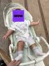 尼多熊婴儿袜子夏季网眼棉袜儿童袜子夏季薄款婴儿过膝袜0-6个月 实拍图