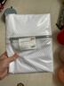 京东京造 洗衣袋滚筒洗衣机洗衣网袋防变形衣服护衣网兜大号中号 4件套 白 实拍图
