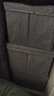 佳帮手布艺衣物收纳箱衣柜衣服收纳盒被子整理储物箱可折叠 灰色特大号 实拍图