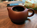 京东京造 宜兴紫砂壶手工【原矿紫泥】煮茶泡茶壶茶具 西施壶210ml礼盒装 实拍图