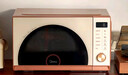 美的（Midea）小滋味微烤炸一体机家用变频台式微波炉烤箱空气炸不锈钢内胆一级能效古典风23L（F23G3） 实拍图