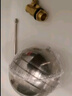 伊莱科（ELECALL）不锈钢浮球开关 水位控制器耐高温直塞式液位开关浮球阀4分 实拍图