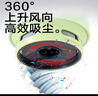 得力（deli）【锂电池】充电式强吸力桌面吸尘器 迷你键盘除尘 橡皮屑清洁器 学生用品 TQ105蓝色 实拍图