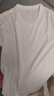 京东京造短袖女T恤重磅正肩女士t恤25秋季女装打底衫白小T 白色 XL 实拍图