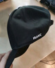 海澜之家（HLA）帽子男士棒球帽鸭舌帽女款时尚户外潮流防晒遮阳百搭四季 黑色 实拍图