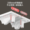九牧（JOMOO）蹲便器 双档节水水箱抗污蹲便器 防臭劲冲自洁蹲便器套装 纤薄前排带弯蹲便器14095-3 实拍图