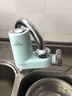 海尔（Haier）净水器水龙头过滤器家用直滤饮用水自来水滤水器前置过滤器厨房卫生间用除余氯三挡出水可清洗滤芯 风吟绿 一机1芯 实拍图
