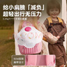 托马斯1-5岁宝宝幼儿园书包迷你可爱蘑菇小背包超轻便儿童双肩包 粉色-草莓双肩包 实拍图