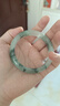 慕公子“长相思”缅甸翡翠真玉手镯子冰透种女士款妈妈飘花珠宝正品处理 “长相思”【高冰透升级款】 54mm-55mm（赠玉石吊坠+礼盒） 实拍图