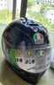 AGV K5S摩托车双镜片头盔机车跑盔男女骑行全盔四季通用安全帽3C BLACK L（适合58-59头围） 实拍图