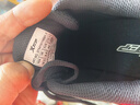 特步运动鞋男鞋跑鞋冬季皮面防水轻便减震健身休闲慢跑步鞋子男黑色 实拍图