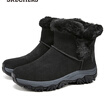 斯凯奇（Skechers）靴子女士2026加绒保暖雪地靴高帮户外休闲靴169103 实拍图