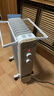 美的（Midea）【金缕衣】取暖器家用/电暖器/电暖气/加湿烘衣/13片全屋大面积取暖器/电热油汀取暖器NY2213-18GW 实拍图