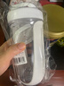 贝瑟斯摇摇杯运动健身水杯蛋白粉搅拌杯奶昔杯子代餐杯瑶瑶杯680ML白色 实拍图