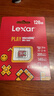 雷克沙（Lexar）128GB TF(MicroSD)存储卡 U3 V30 A2 读205MB/s 无人机运动相机监控拍4K switch掌机内存卡(PLAY)  实拍图