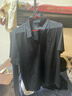 诺诗兰【经典款】春夏户外男式速干短袖T恤吸湿排汗翻领Polo衫 纯黑色-06E男 2XL (185) 实拍图