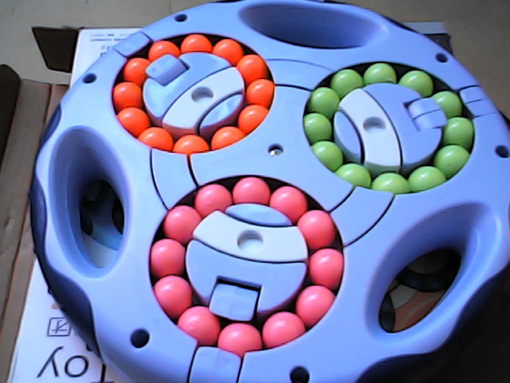 马丁兄弟魔方魔豆儿童玩具解压双平面滚珠创意减压指尖陀螺玩具生日礼物 实拍图