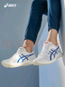 亚瑟士ASICS男鞋透气跑鞋运动鞋缓震舒适跑步鞋 GEL-CONTEND 4 白色/蓝色 40.5 实拍图