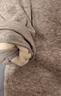 JEANSWEST LIFE真维斯加绒卫衣男秋冬季加厚保暖外套三角设计重磅灰色圆领上衣 实拍图