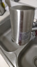 九阳（Joyoung）净水器水龙头过滤器家用非直饮厨房前置净化自来水不锈钢机身加粗滤芯 RT150 实拍图