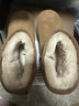 骆驼（CAMEL）男鞋冬季新款羊毛加绒棉鞋男款东北防寒保暖雪地靴男士 G23W837105 栗色女 36 实拍图