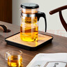 金灶（KAMJOVE）玻璃茶壶 按压式飘逸杯 茶水壶玻璃茶具 茶水分离杯泡茶器泡茶壶 TP-140/300ml容量 实拍图