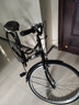 永久自行车成人通勤车女式学生男女士城市单车实心胎复古轻便变速载人 高配-黑色【双层铝轮+密封中轴】 26寸（适合身高155-175） 实拍图