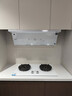 海尔（Haier）【小红花燃气灶】5.2kw天然气双灶家用台嵌两用 白色面板烟灶联动 68%高热效率 Q2BEC(天)可调节 实拍图
