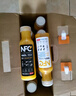 农夫山泉 100%纯果汁NFC果汁300ml*12瓶缤纷礼盒(6橙汁+6芒果汁)热门商品 实拍图